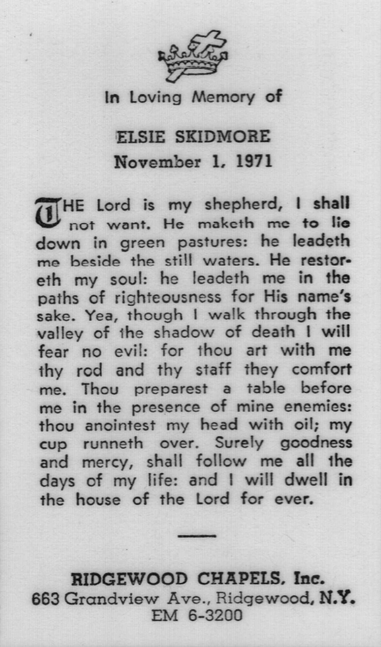 1971 Death Elsie Skidmore.tif